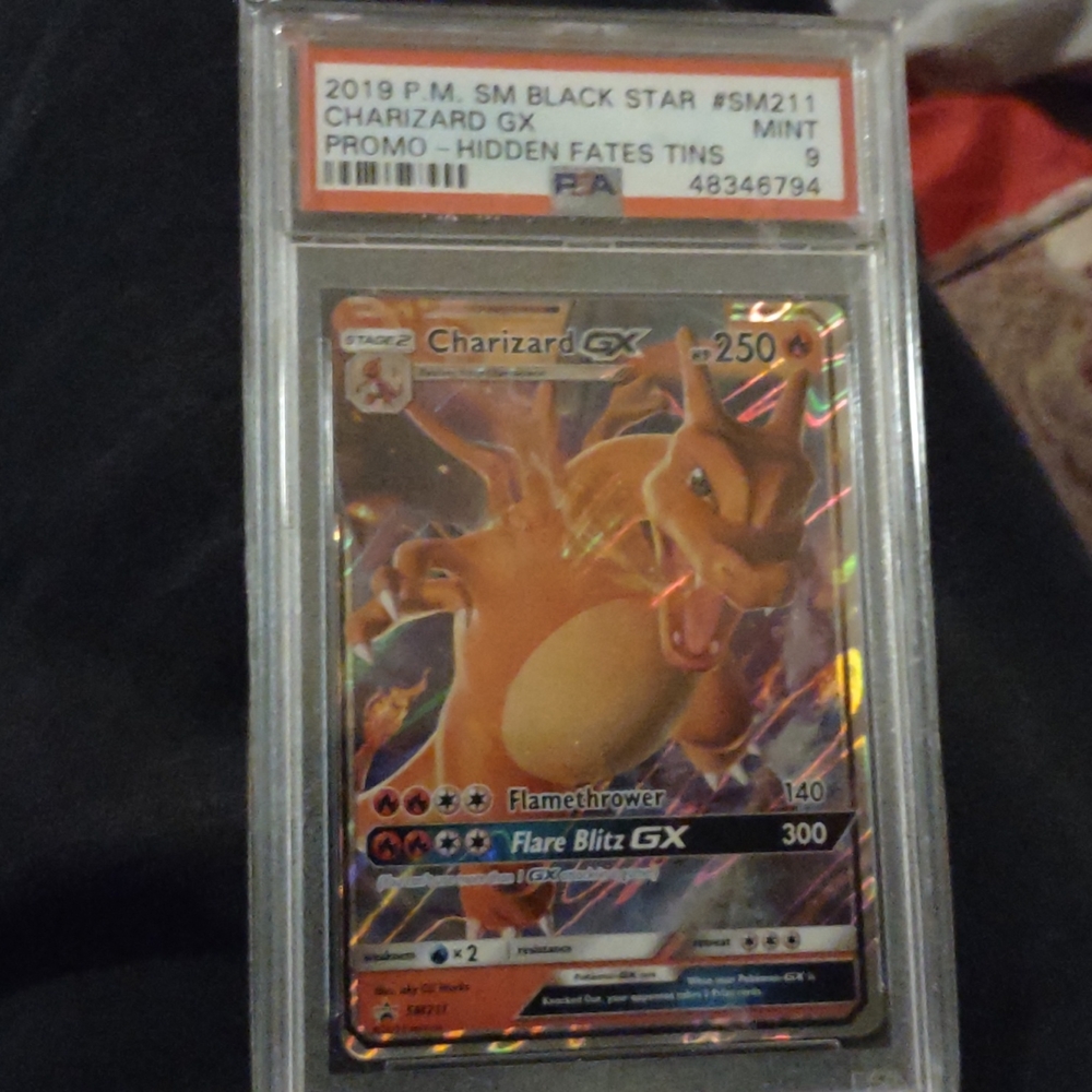 PSA-9 Charizard GX stage 2